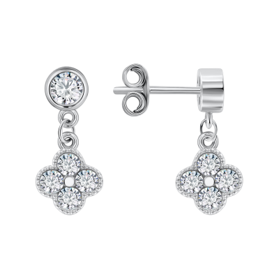 Ohrstecker aus Silber 925 mit Zirkonia