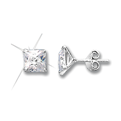 Ohrstecker aus Silber 925 mit Zirkonia