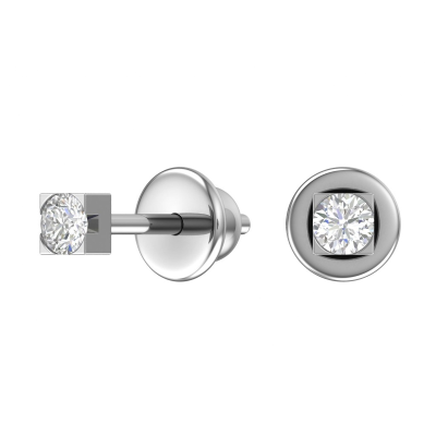 Ohrstecker aus Silber 925 mit Zirkonia