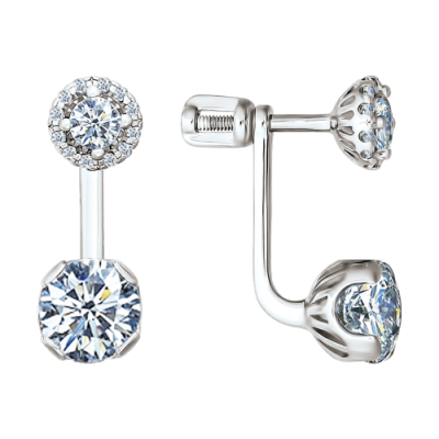 Ohrstecker aus Silber 925 mit Zirkonia