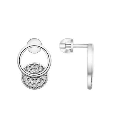 Ohrstecker aus Silber 925 mit Zirkonia