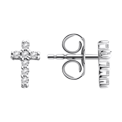 Ohrstecker aus Silber 925 mit Zirkonia