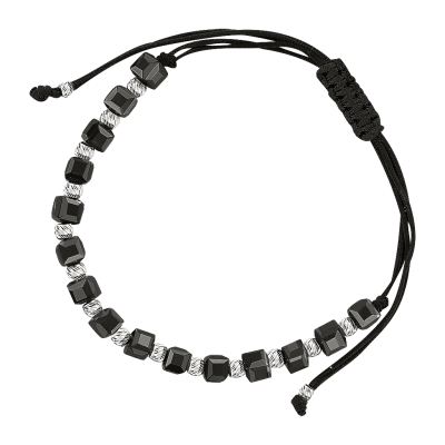 Silberarmband aus Silber 925 mit Onyx