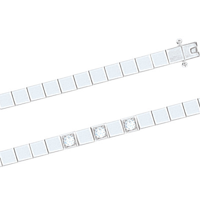 Silberarmband aus Silber 925 mit Zirkonia