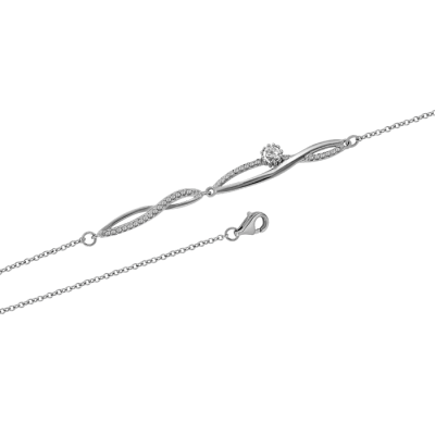 Silberarmband aus Silber 925 mit Zirkonia