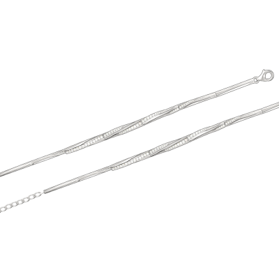 Silberarmband aus Silber 925 mit Zirkonia
