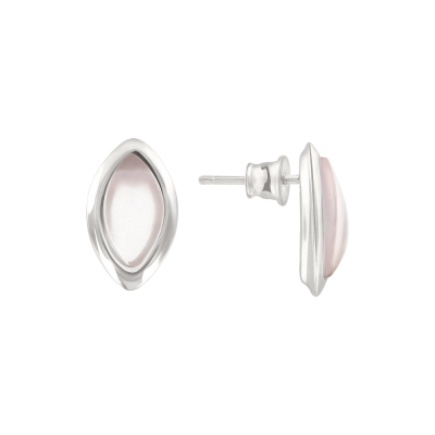 Silberohrringe aus Silber 925 mit Quarz