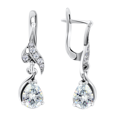 Silberohrringe aus Silber 925 mit Zirkonia