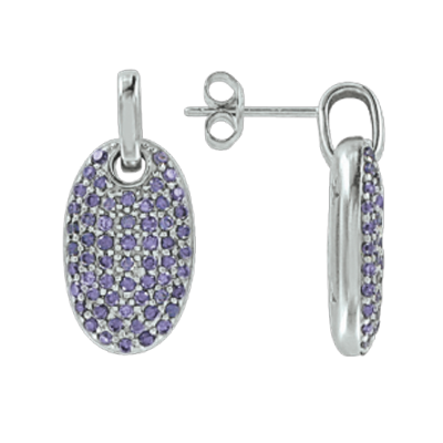 Silberohrringe aus Silber 925 mit Zirkonia