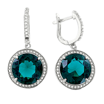 Silberohrringe aus Silber 925 mit Zirkonia