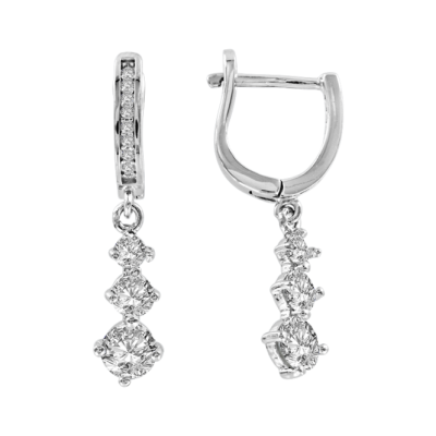 Silberohrringe aus Silber 925 mit Zirkonia