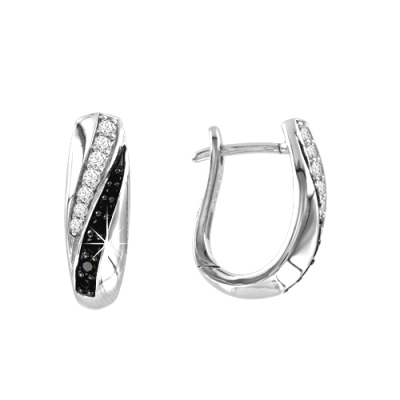Silberohrringe aus Silber 925 mit Zirkonia