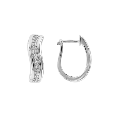 Silberohrringe aus Silber 925 mit Zirkonia