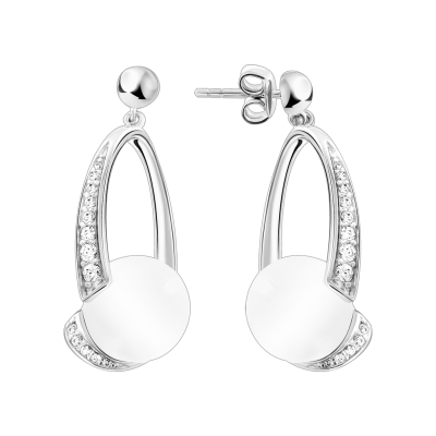 Silberohrringe aus Silber 925 mit Zirkonia