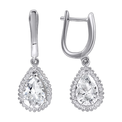 Silberohrringe aus Silber 925 mit Zirkonia