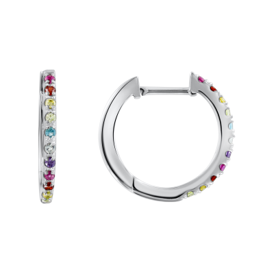 Silberohrringe aus Silber 925 mit Zirkonia