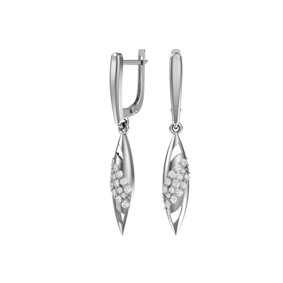 Silberohrringe aus Silber 925 mit Zirkonia