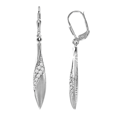 Silberohrringe aus Silber 925 mit Zirkonia