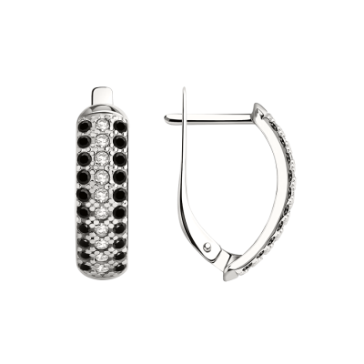 Silberohrringe aus Silber 925 mit Zirkonia
