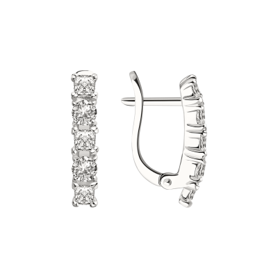 Silberohrringe aus Silber 925 mit Zirkonia
