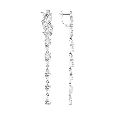 Silberohrringe aus Silber 925 mit Zirkonia