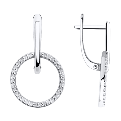 Silberohrringe aus Silber 925 mit Zirkonia