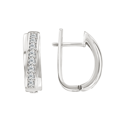 Silberohrringe aus Silber 925 mit Zirkonia