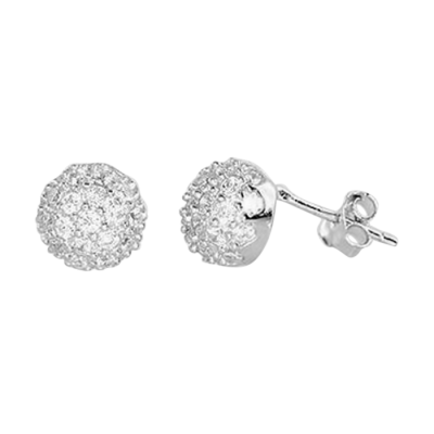 Silberohrringe aus Silber 925 mit Zirkonia