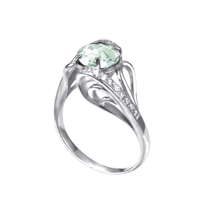 Silberring Damen aus Silber 925 mit Amethyst