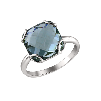Silberring Damen aus Silber 925 mit Quarz