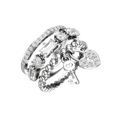 Silberring Damen aus Silber 925 mit Zirkonia