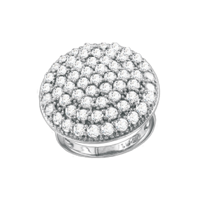 Silberring Damen aus Silber 925 mit Zirkonia