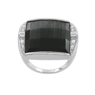 Silberring Damen aus Silber 925 mit Zirkonia