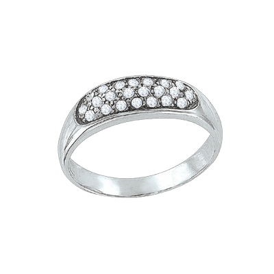 Silberring Damen aus Silber 925 mit Zirkonia