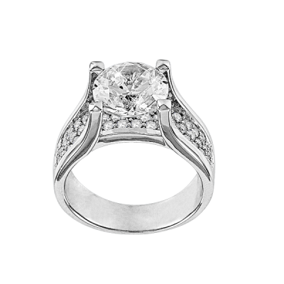Silberring Damen aus Silber 925 mit Zirkonia