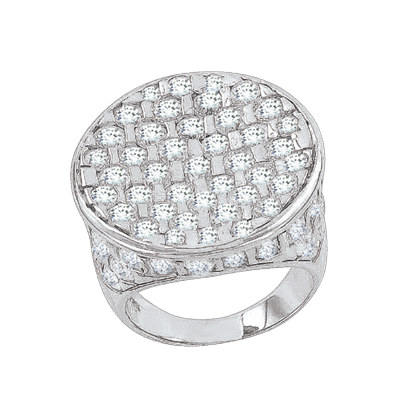 Silberring Damen aus Silber 925 mit Zirkonia