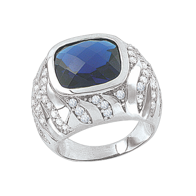 Silberring Damen aus Silber 925 mit Zirkonia