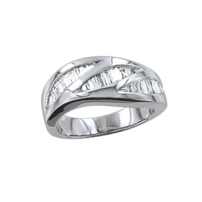 Silberring Damen aus Silber 925 mit Zirkonia