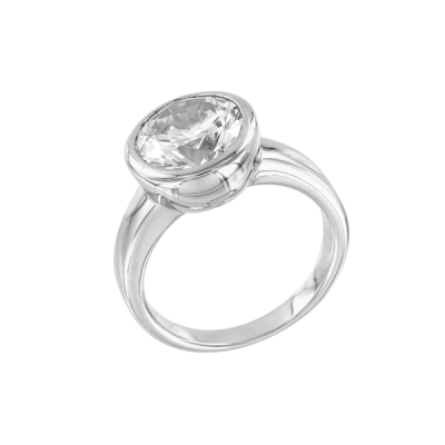 Silberring Damen aus Silber 925 mit Zirkonia