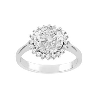 Silberring Damen aus Silber 925 mit Zirkonia