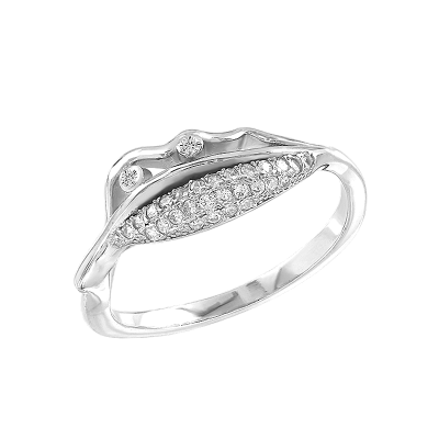 Silberring Damen aus Silber 925 mit Zirkonia