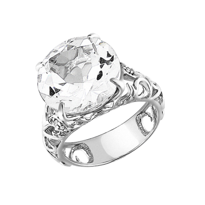 Silberring Damen aus Silber 925 mit Zirkonia