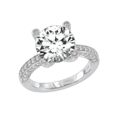 Silberring Damen aus Silber 925 mit Zirkonia