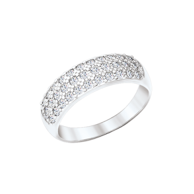 Silberring Damen aus Silber 925 mit Zirkonia