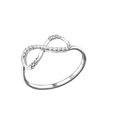 Silberring Damen aus Silber 925 mit Zirkonia