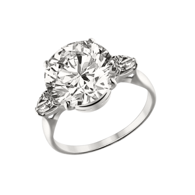 Silberring Damen aus Silber 925 mit Zirkonia