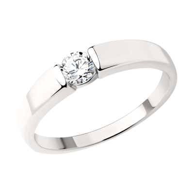 Silberring Damen aus Silber 925 mit Zirkonia