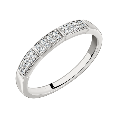 Silberring Damen aus Silber 925 mit Zirkonia