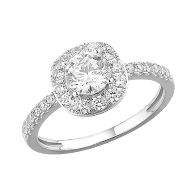 Silberring Damen aus Silber 925 mit Zirkonia