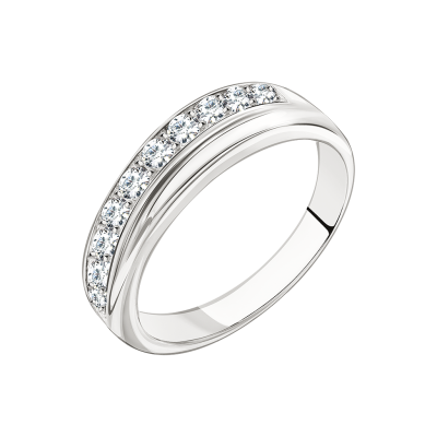 Silberring Damen aus Silber 925 mit Zirkonia